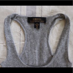 Women’s Grey Cashmere Vest Small